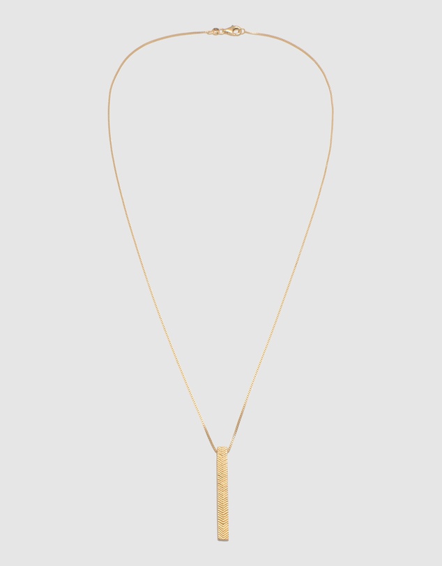 Kuzzoi - ICONIC EXCLUSIVE - Long Box Chain Necklace in Gold-Plated 925 Sterling Silver