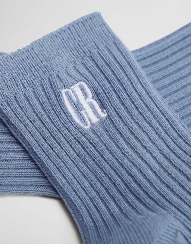Country Road - Rib Quarter Crew Sock