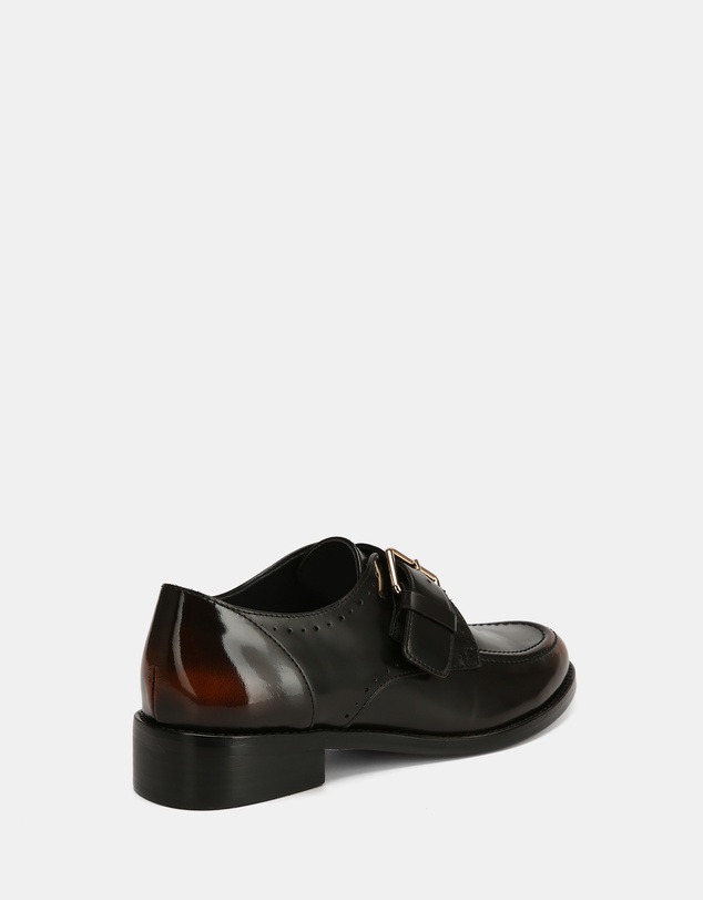 Wittner - Fredi Leather Monk Strap Loafers