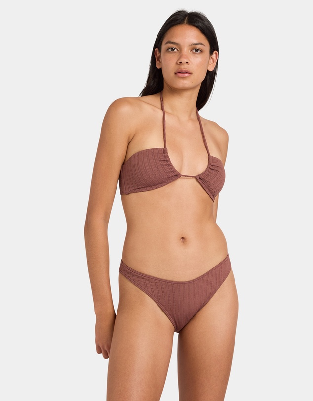 RVCA - Womens Pucker Medium Bikini Botom