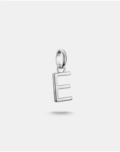 THOMAS SABO - THOMAS SABO Connect Charm letter E Silver