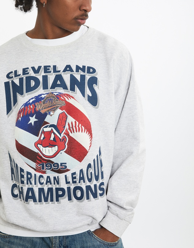 Vintage by The Real Deal - Pre Loved - 1995 MLB Cleveland Indians Sweatshirt