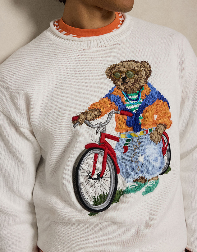 Polo Ralph Lauren - Polo Bear Cotton Rollneck Sweater