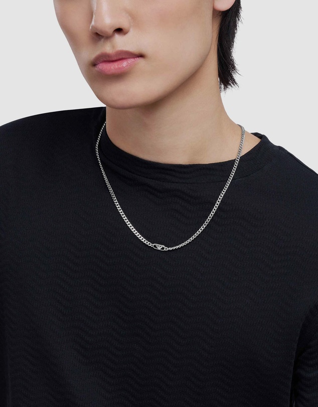 Emporio Armani - Emporio Armani Silver-Tone Necklace