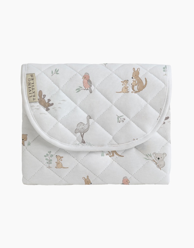 Living Textiles - Waterproof Travel Change Mat - Australiana