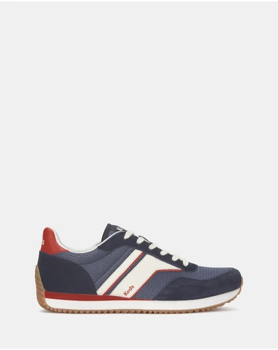 Keds - Rena Nylon/Suede Blue/White/Red