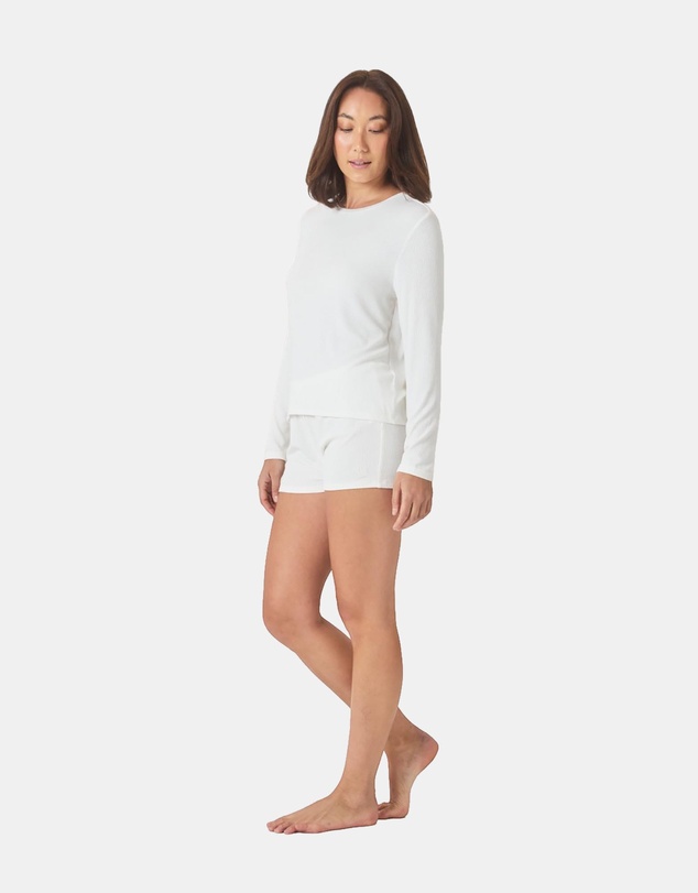 Gingerlilly - Avery Rib Lounge Mini Short