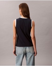 Calvin Klein Jeans - Slim Monogram Tank Top