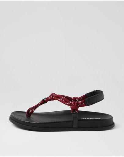 BURGUNDY-BLACK