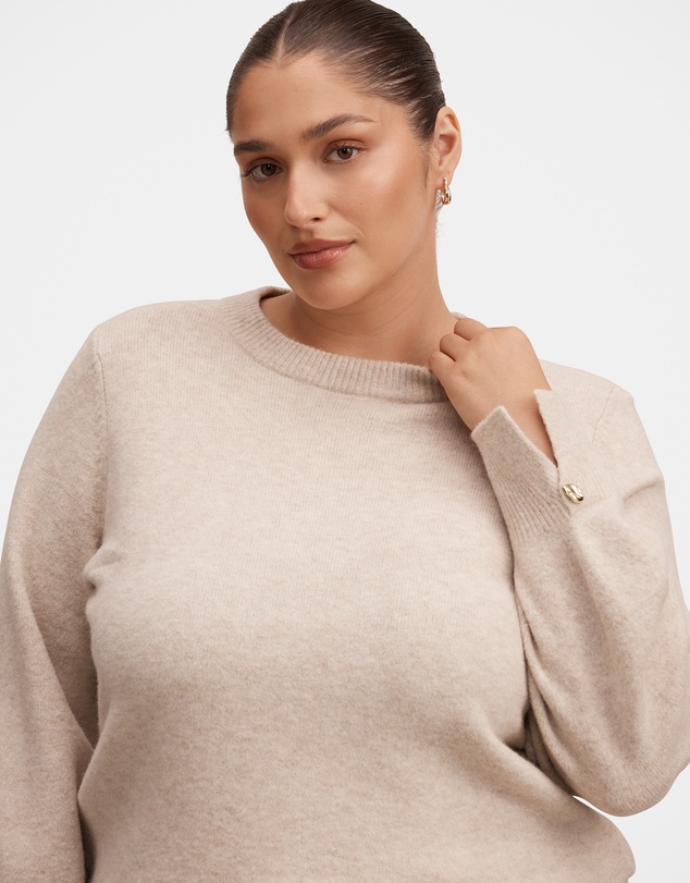 Forever New Curve - Ellie Curve Cuff Detail Sweater
