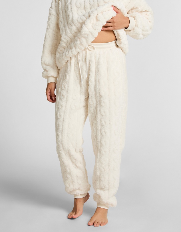 Hunkemoller - Cable Fleece Joggers