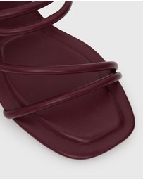 Betts - Wider Fit Cleopatra High-Heeled Strappy Mules