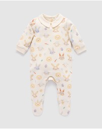 Purebaby - Hoppity Thick Growsuit -Kids-Babies