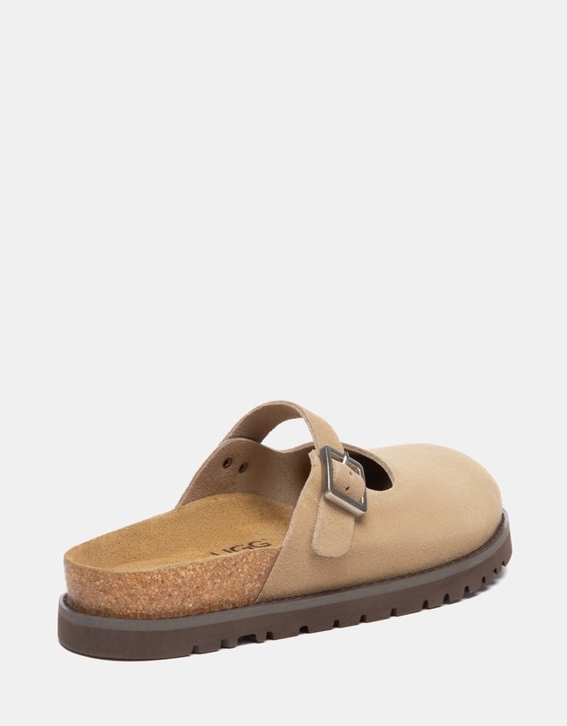 EVERAU - Australian Shepherd Ugg Brikon Cow Suede Upper Loafer Oxfords Flats