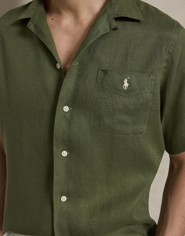 Polo Ralph Lauren - Classic Fit Linen Camp Shirt