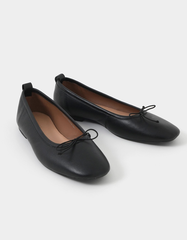 Forcast - Lizbeth Leather Ballet Flat