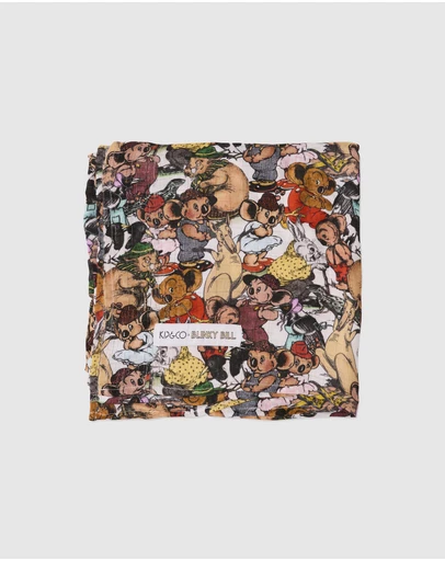 Kip&Co - KipCo x Blinky Bill Blinky And Friends Bamboo Swaddle - Babies