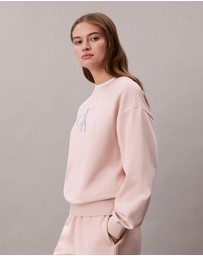 Calvin Klein Jeans - Monologo French Terry Relaxed Sweatshirt