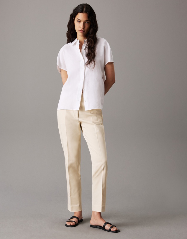 Calvin Klein - Slim Gabardine Ankle Trousers