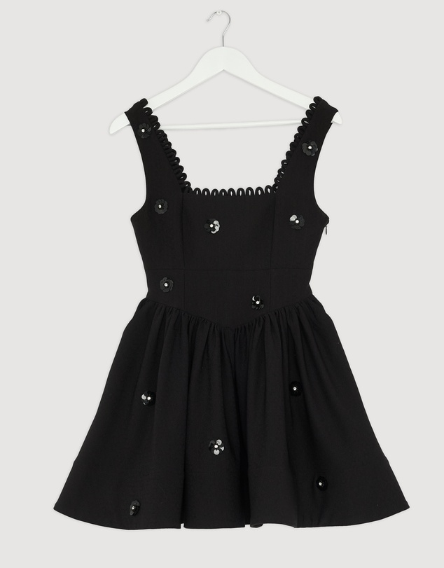 Revibe - Repaired BY JOHNNY. Nova Scallop Mini Dress - AU 6