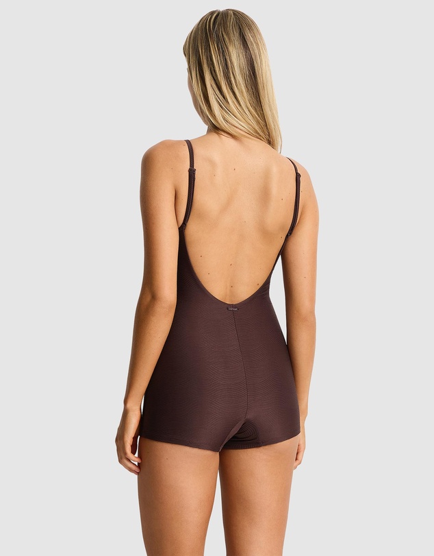 Sea Level Australia - Zen Scoop Neck Boy Leg One Piece