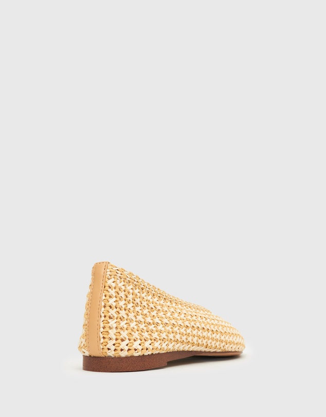 Betts - Lotus Woven Ballet Flats