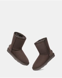 EVERAU - EverAU Ugg Short Classic Double Faced Sheepskin Upper UGG Boots