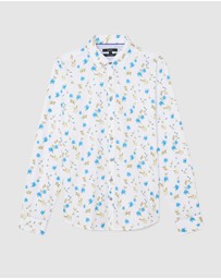Politix - Botanical Floral Print Long Sleeve Shirt