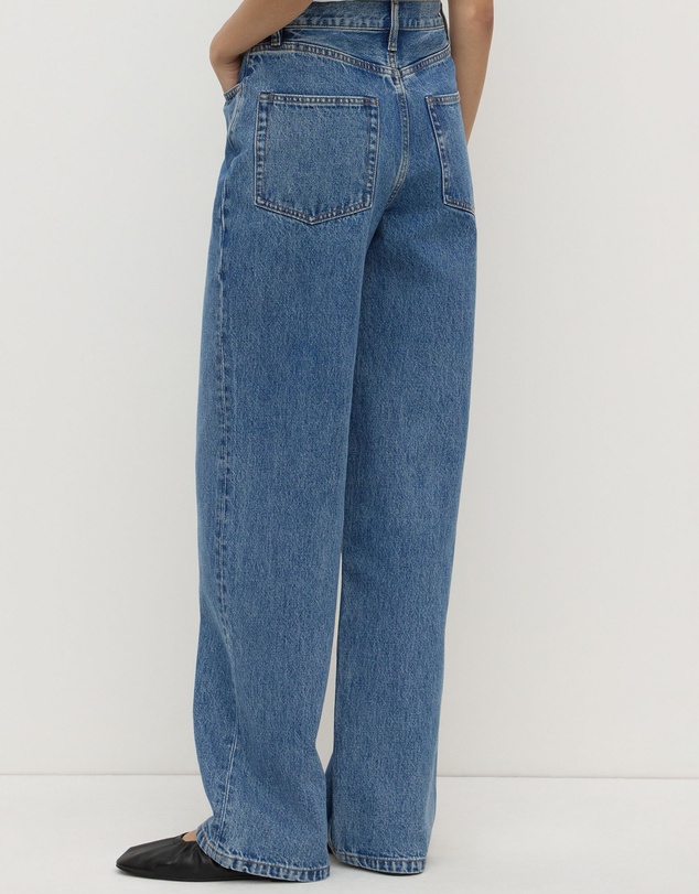 Assembly Label - High Rise Straight Jeans