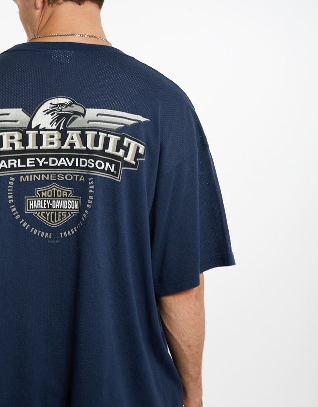 Vintage by The Real Deal - Pre Loved - Vintage Harley Davidson Mesh Tee