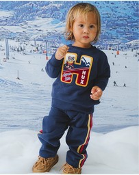 Huxbaby - Apres Ski Emblem Sweat - ICONIC EXCLUSIVE - Babies-Kids