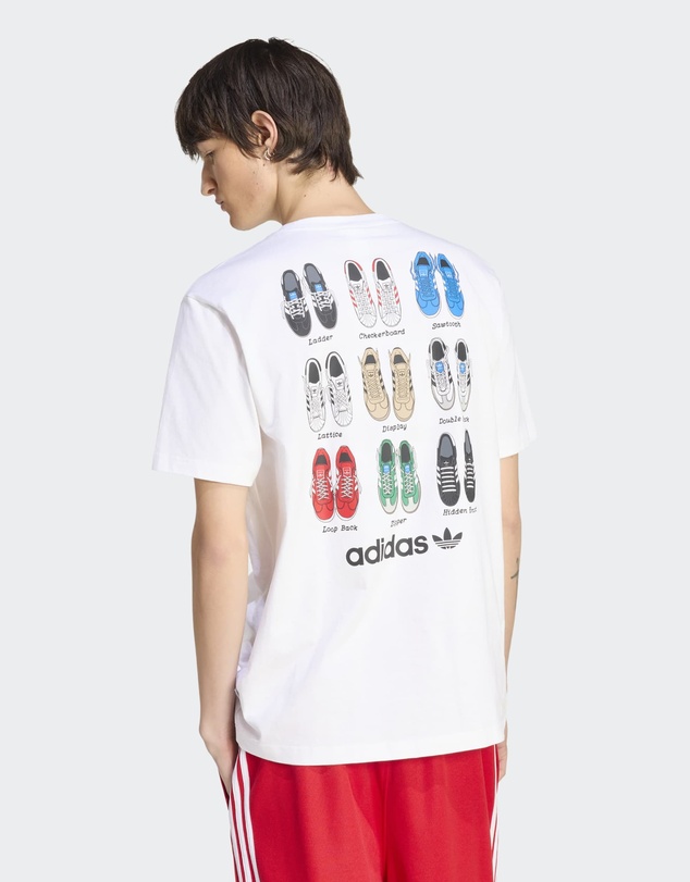 adidas Originals - Loose Graphic T-Shirt Shoes 4 Mens