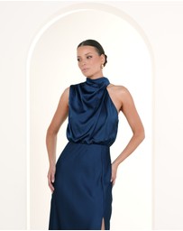 Pilgrim - Como High Neck Midi Dress