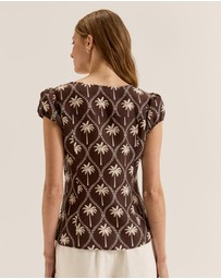 Review - Palms Blouse Top
