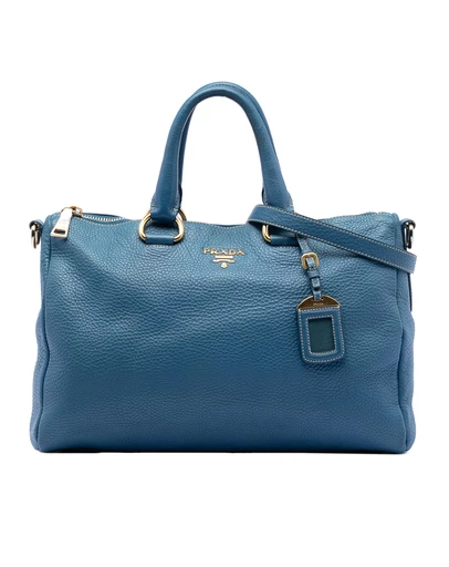 Pre-Loved by Azura Reborn - Pre-Loved Vitello Daino Zip Top Satchel