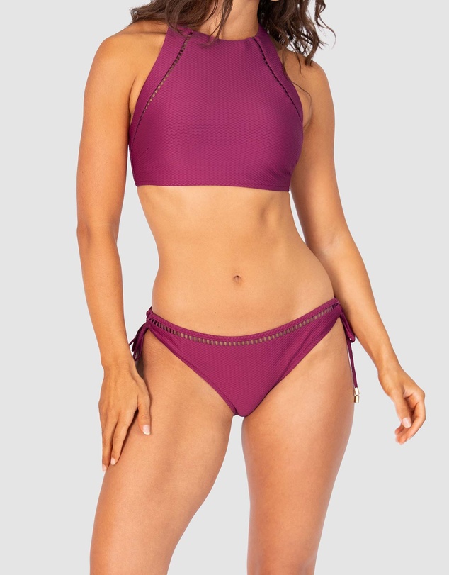 Baku Swimwear - Rococco Tie Hipster Bikini Bottom