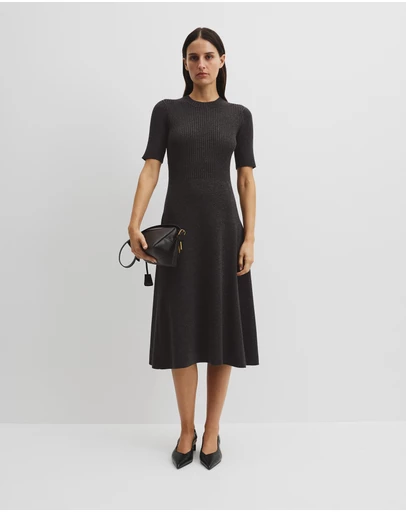Country Road - Compact Knit Midi Dress