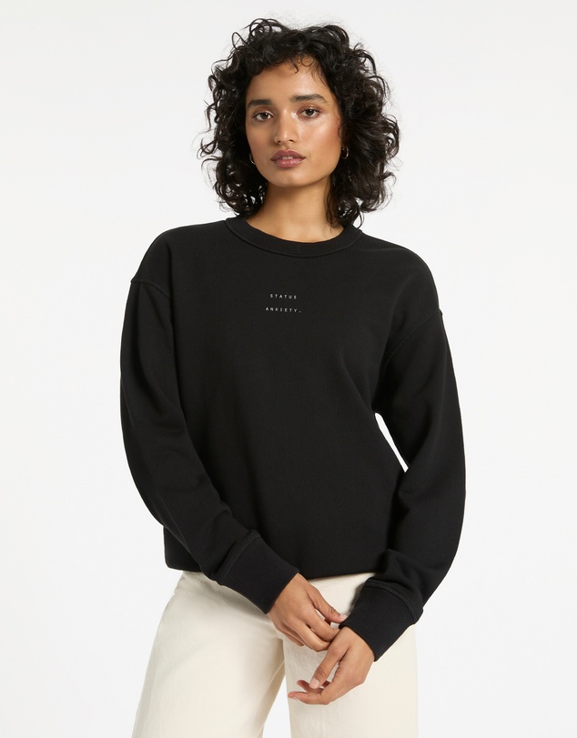 Status Anxiety - Could Be Nice Jumper With Logo
