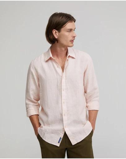 Oxford - Fergus Pure Linen Shirt