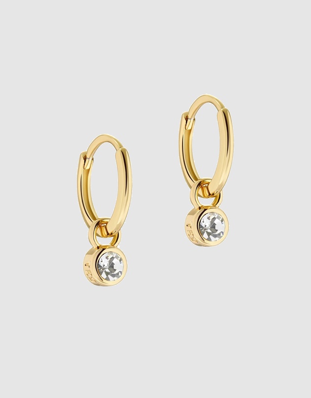 Ted Baker - Sinalaa Crystal Huggie Earrings