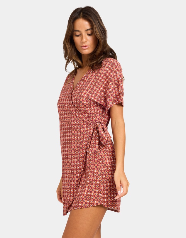 Roxy - Womens Aurora Wrap Mini Dress