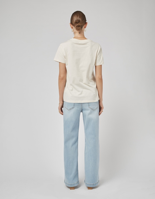 DRICOPER DENIM - Clare Cream Tee