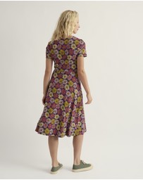 Seasalt - Seasalt Cornwall Multi April Short Sleeve Dress