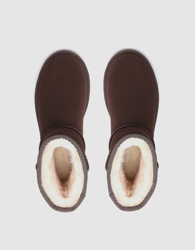 EVERAU - Australian Shepherd Ugg Mini Classic Suede Cow Suede Upper UGG Boots