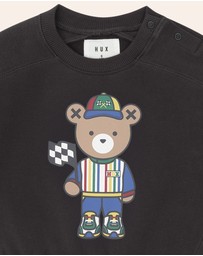 Huxbaby - Motorsport Hux Panel Sweatshirt - Babies-Kids