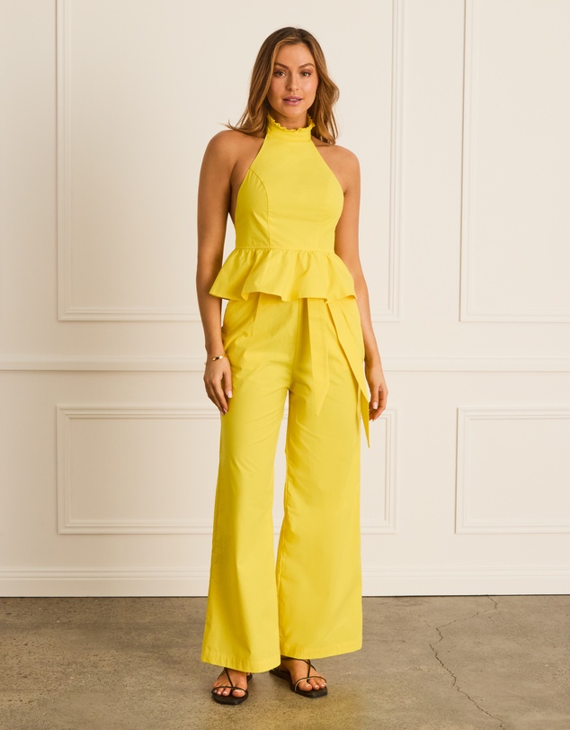 Heaven Australia - Citron Palazzo Pants