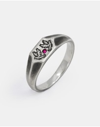 SUE THE BOY - 2 Birds 1 Stone Signet Ring