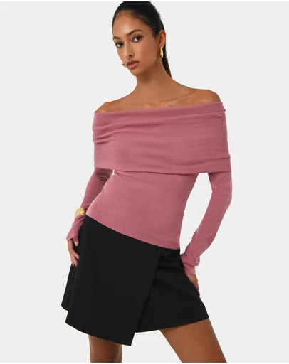Forcast - Ally Off-Shoulder Knit