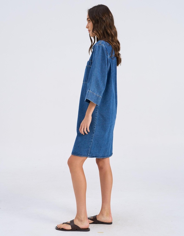Vero Moda - Tolke Denim Shirt Dress