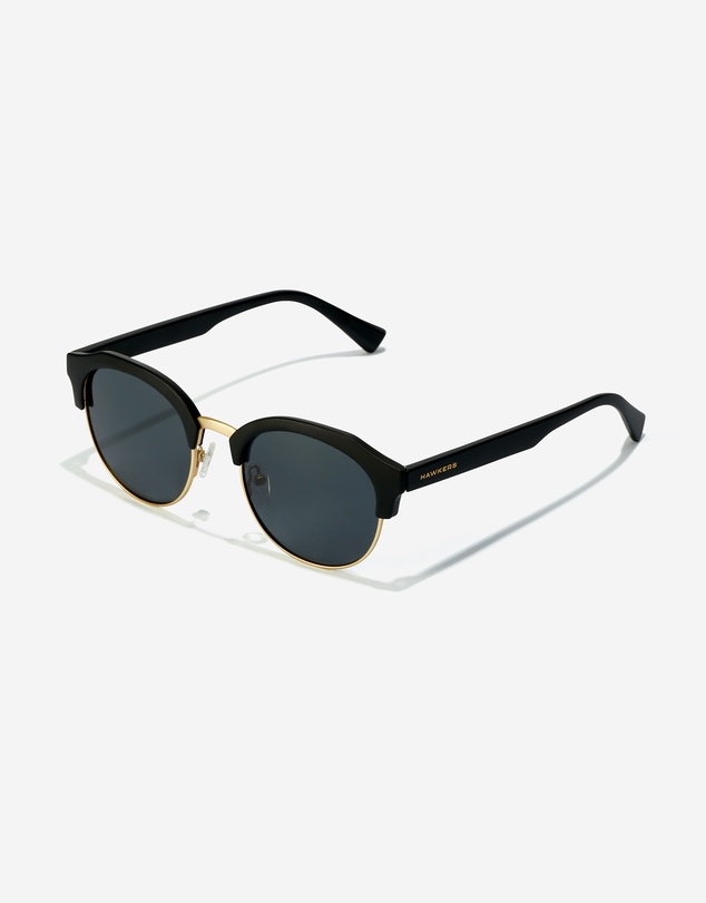 Hawkers Co - HAWKERS - Polarized Gold Dark CLASSIC ROUNDED Sunglasses for Men and Women UV400